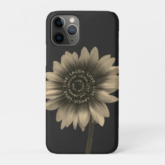 Sunflower Live, Laugh, Love iPhone 11 Pro Case