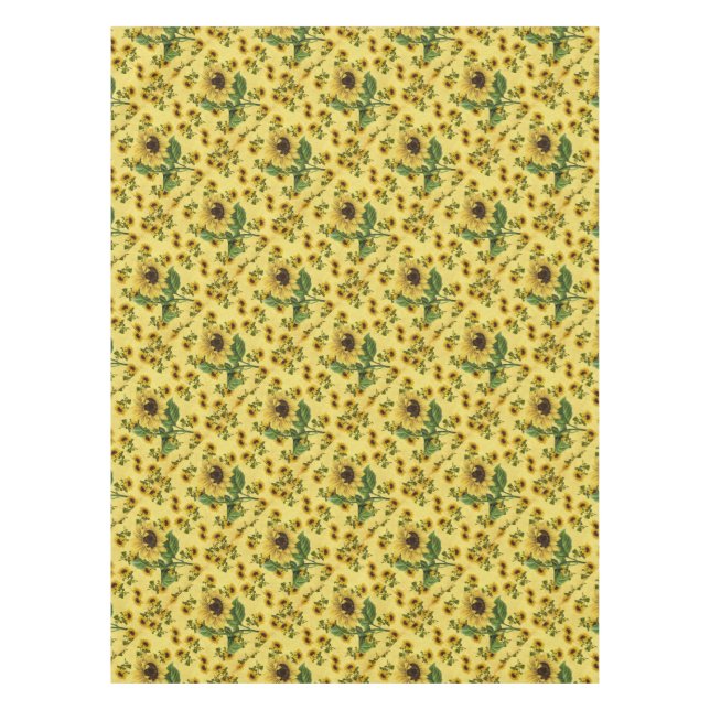 Sunflower Love Tablecloth (Front)