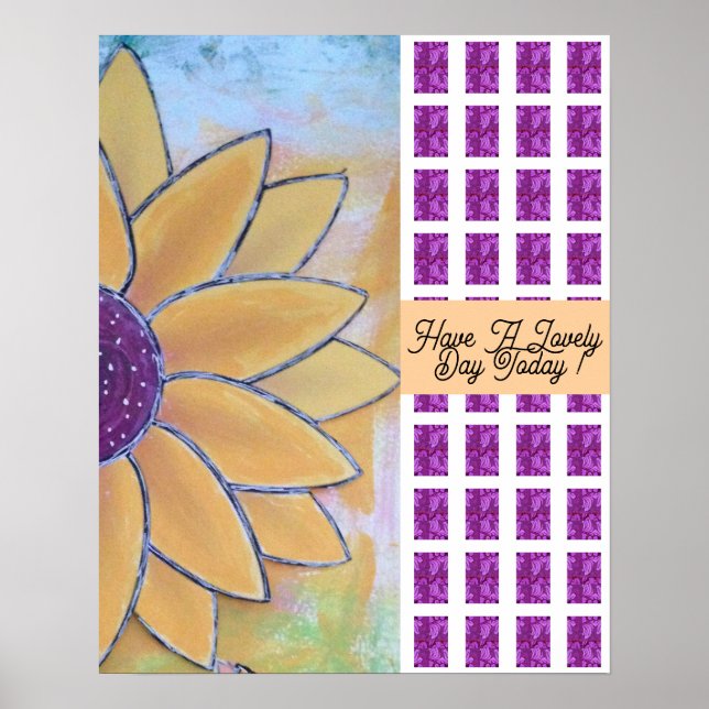 Sunflower Lovely Day Poster (Front)