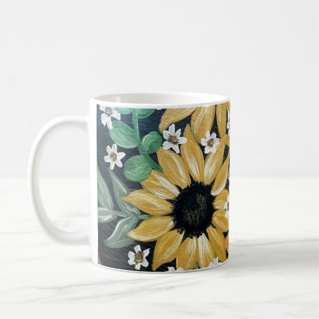 Sunflower Lover Mug (Left)