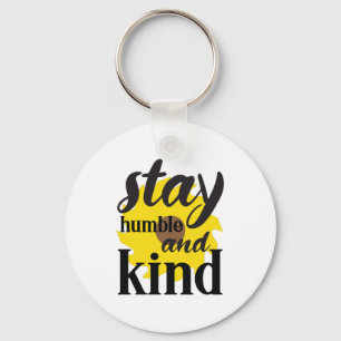 Sunflower Lover Stay Humble And Kind Key Ring