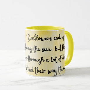 Sunflower Lovers , Bright Kitchen Decor Mug