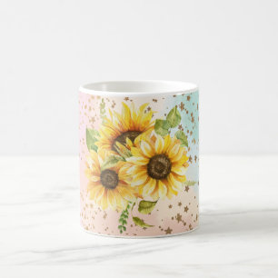 Sunflower Lovers d sunshine, Bright Kitchen Decor Coffee Mug