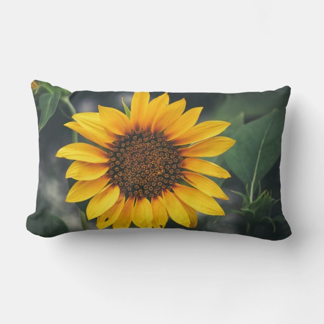 sunflower lumbar cushion (Front)