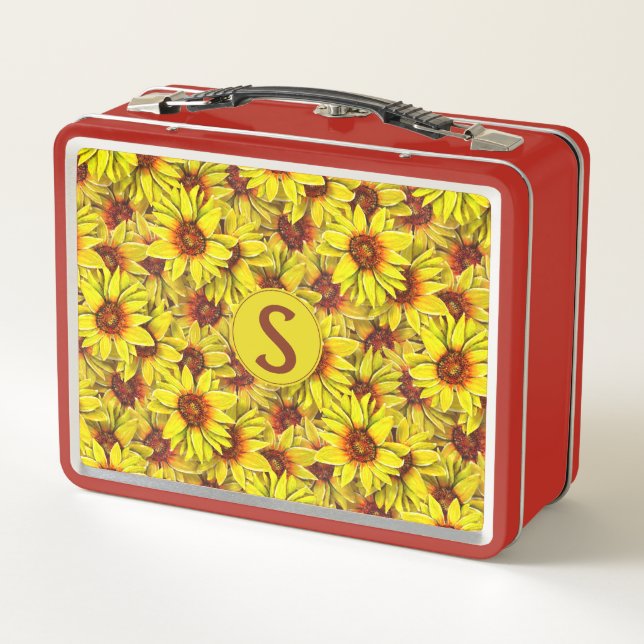 Sunflower Lunch Box (Back)