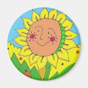 Sunflower Magnet