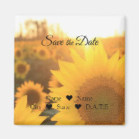 Sunflower Magnet