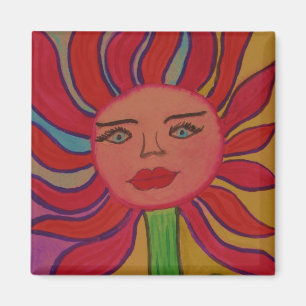 Sunflower Magnet