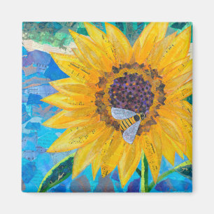 Sunflower Magnet