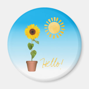 Sunflower Magnet