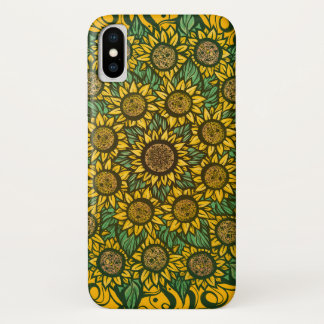 Sunflower Mandala Nature Lover Sunflowers Floral iPhone X Case