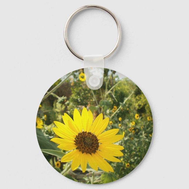 Sunflower Meadow Key Ring (Front)