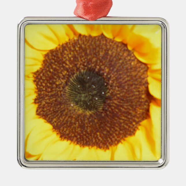 Sunflower Metal Tree Decoration (Front)