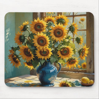 Sunflower Morning Mouse Mat
