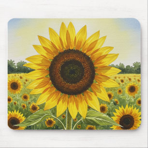 Sunflower Mouse Mat