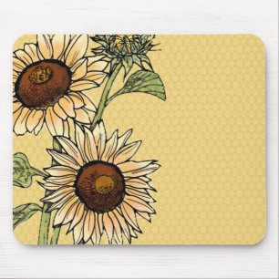 Sunflower Mouse Mat