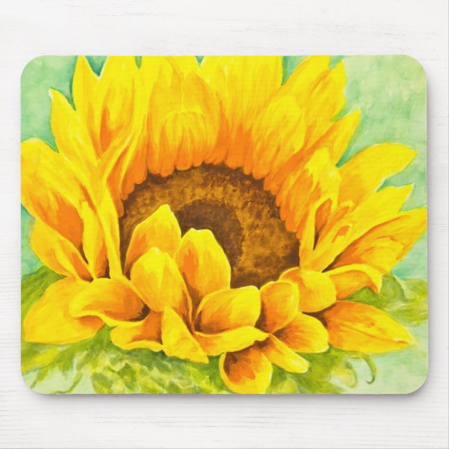 Sunflower Mouse Mat (Front)