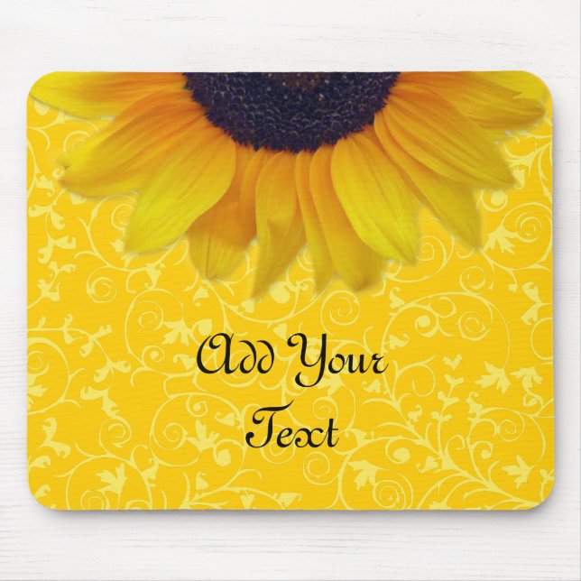 Sunflower Mouse Mat (Front)