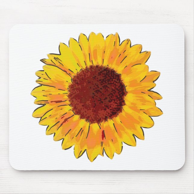 Sunflower Mouse Mat (Front)