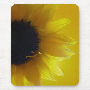 Sunflower Mousepad Beautiful Yellow Flower Gifts