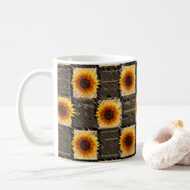 Sunflower Mug (With Donut)