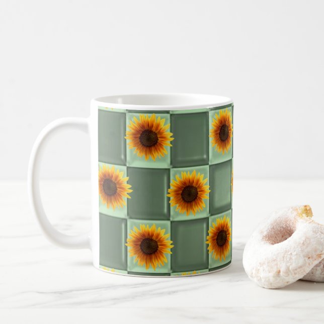 Sunflower Mug (With Donut)
