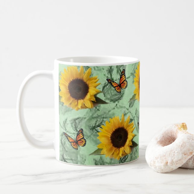 Sunflower Mug (With Donut)