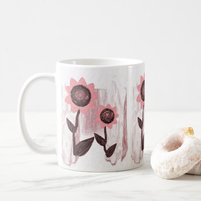 Sunflower Mug (With Donut)