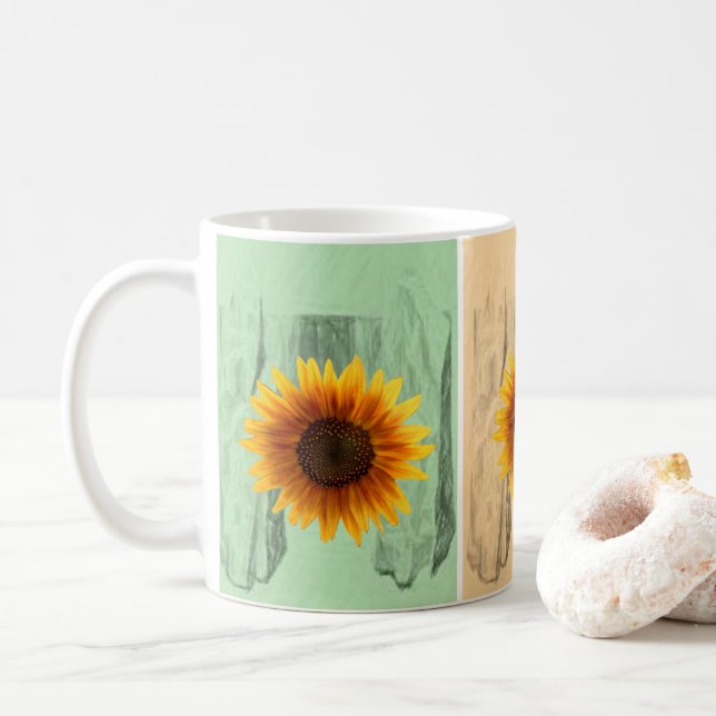 Sunflower Mug (With Donut)