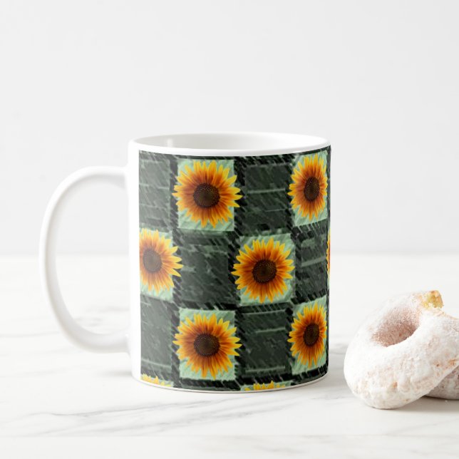 Sunflower Mug (With Donut)