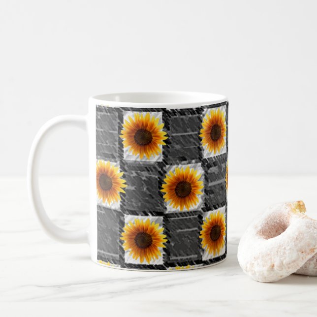 Sunflower Mug (With Donut)