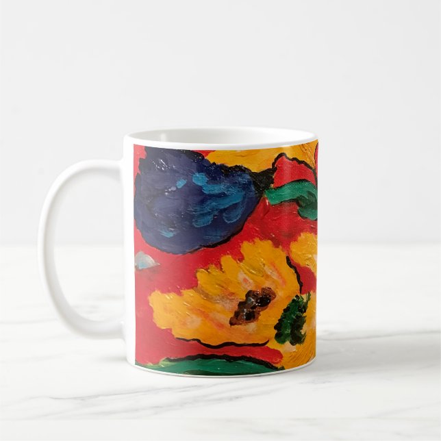 sunflower mug (Left)