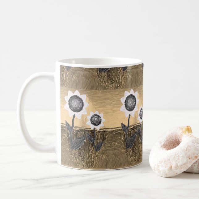 Sunflower Mug (With Donut)