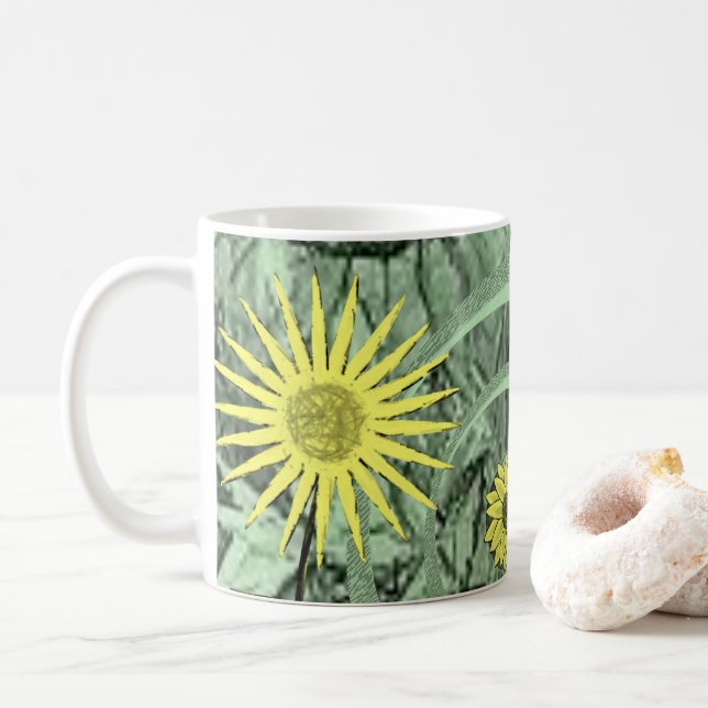 Sunflower Mug (With Donut)