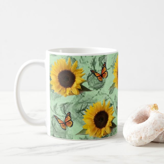 Sunflower Mug (With Donut)