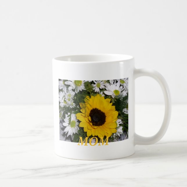 Sunflower mug - Customised (Right)