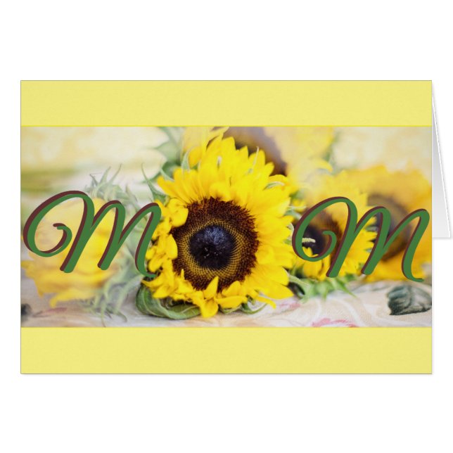 Sunflower Mum (Front Horizontal)