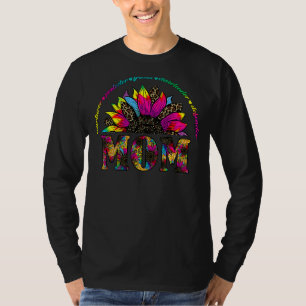 Sunflower Mum Nurturer Protector Friend Cute Mothe T-Shirt