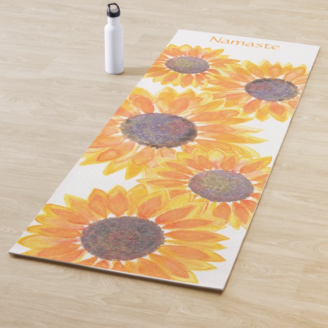 Sunflower Namaste Yoga Mat (In Situ)