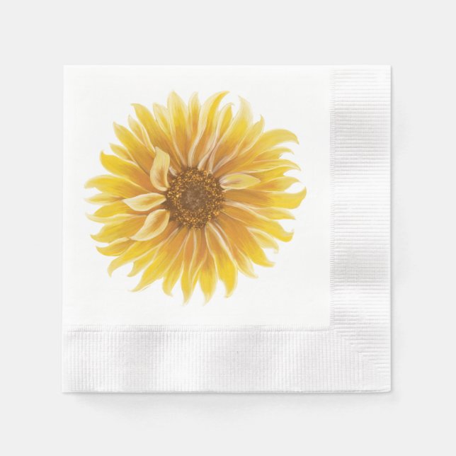 Sunflower Napkin (Front)