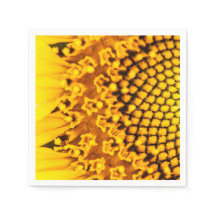 Sunflower Napkins for Weddings and Parties