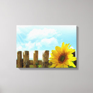 Sunflower Nature Beauty Canvas Print