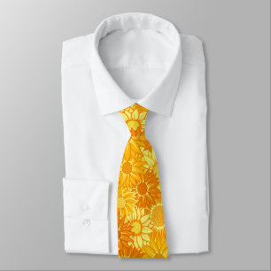 Sunflower Neck Tie