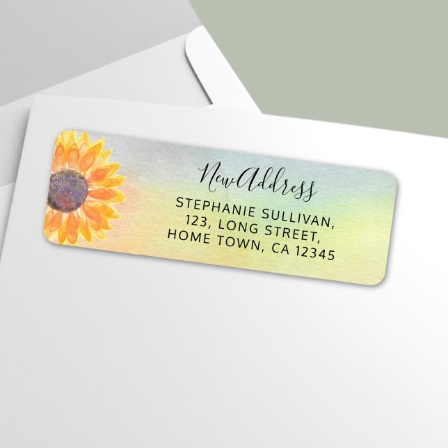 Sunflower New Address Return Address (Creator Uploaded)