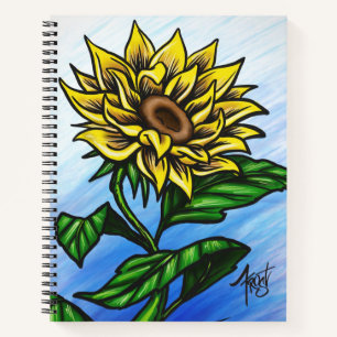 Sunflower Notebook