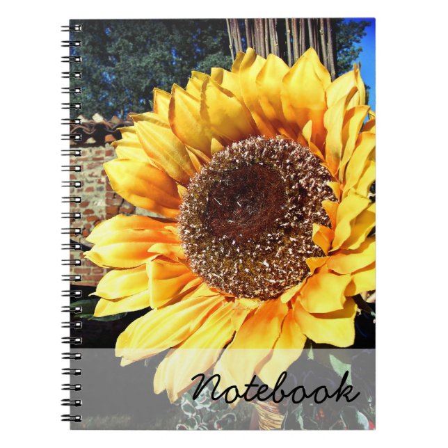 Sunflower Notebook (Front)