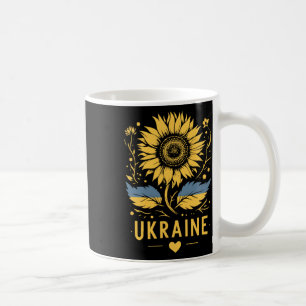 Sunflower Of Ukraine I Stand With Ukraine Peace Fo Coffee Mug