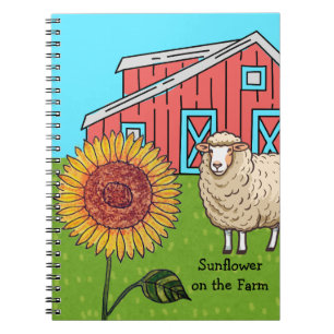 Sunflower on the Farm Notebook
