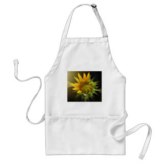 Sunflower Opening in Full Bloom Standard Apron