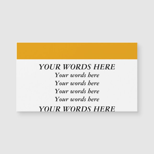 Sunflower Orange Solid Colour (Front)